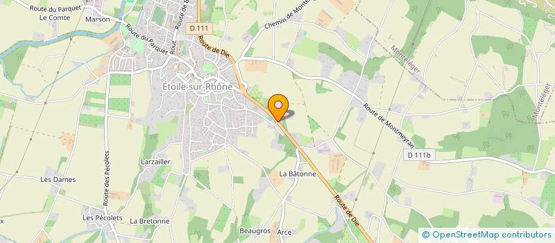 localisation de l'entreprise MADAME KIMBERLEY LAURENT  BEAUMONT-LES-VALENCE