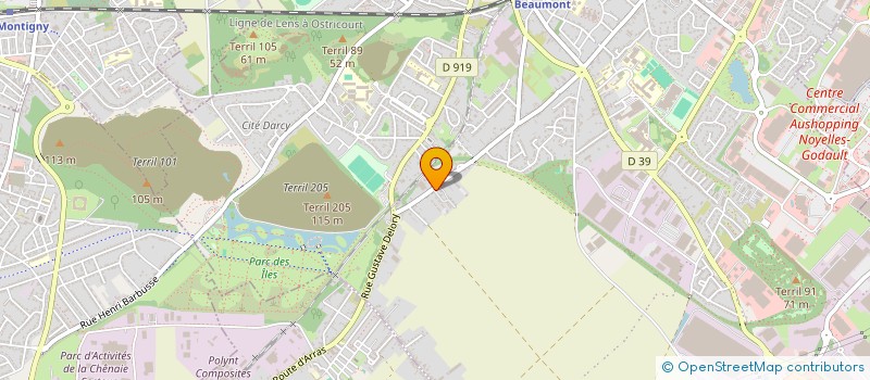 localisation de l'entreprise MADAME KIMBERLEY LEMAIRE à HENIN-BEAUMONT