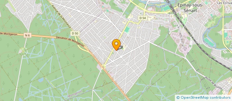 localisation de l'entreprise MADAME KIMBERLEY MARION  BRUNOY