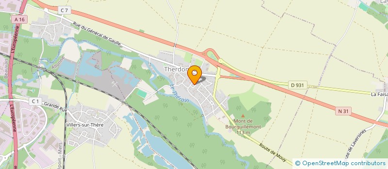 localisation de l'entreprise MADAME KIMBERLEY PACIFICO  THERDONNE