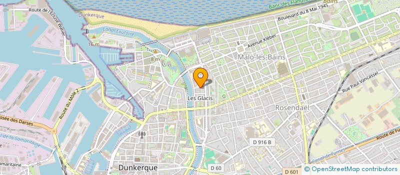 localisation de l'entreprise MADAME KIMBERLEY VALCKE à DUNKERQUE