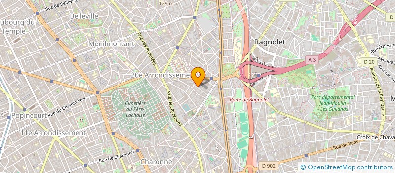 localisation de l'entreprise MADAME KIMBERLEY WALD  PARIS