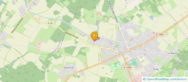 localisation de l'entreprise MADAME KIMBERLY KASSAB  DOUVAINE