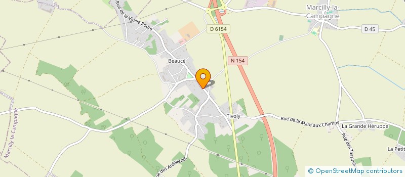 localisation de l'entreprise MADAME KIMBERLY ROSS  MARCILLY-LA-CAMPAGNE