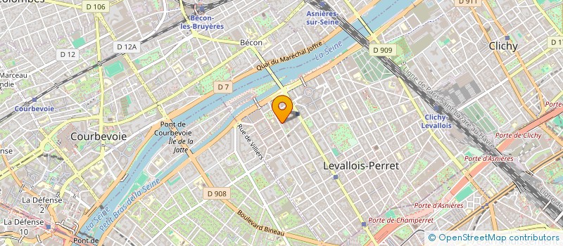 localisation de l'entreprise MADAME KIMBERLY VAROQUEAUX à LEVALLOIS PERRET