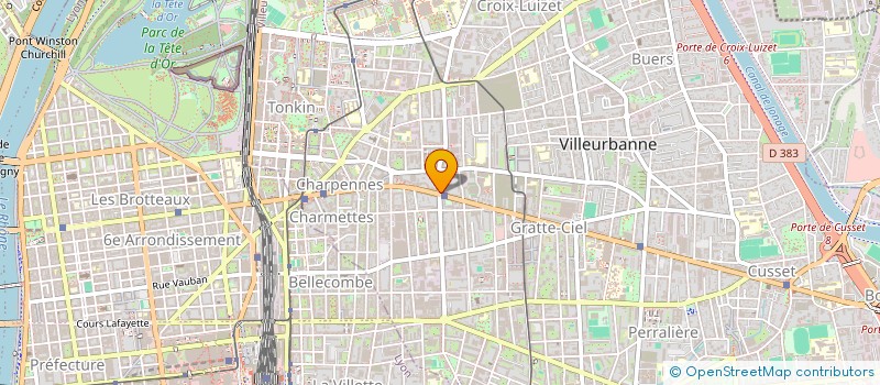 localisation de l'entreprise MADAME KIMBERLY WILLIAMS  VILLEURBANNE