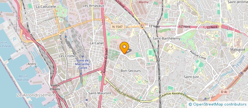 localisation de l'entreprise MADAME KIMET DEMUS à MARSEILLE
