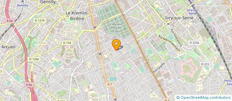 localisation de l'entreprise MADAME KIMI HAYAKAWA  VILLEJUIF