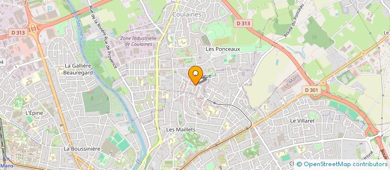 localisation de l'entreprise MADAME KIMIE COUBARD à COULAINES