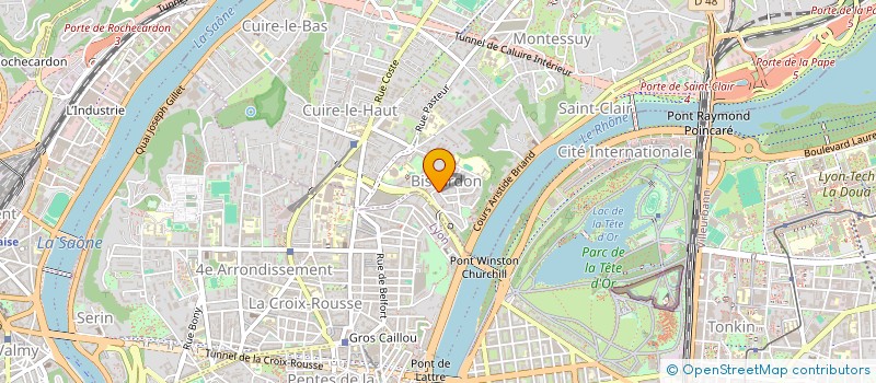 localisation de l'entreprise MADAME KIMIKO WATANABE  CALUIRE-ET-CUIRE