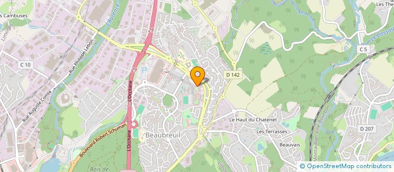 localisation de l'entreprise MADAME KIMLENE VETH  LIMOGES