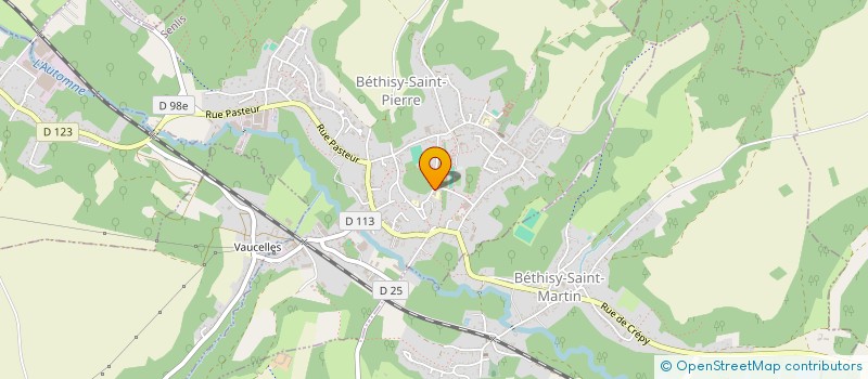 localisation de l'entreprise MADAME KIMMIE BAILLERGEANT  BETHISY-SAINT-PIERRE