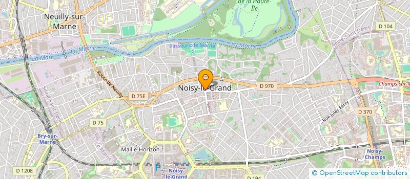 localisation de l'entreprise MADAME KIMSY COUSSANTIEN  NOISY-LE-GRAND