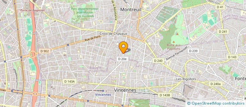 localisation de l'entreprise MADAME KIMWESA NSIANGANI à MONTREUIL