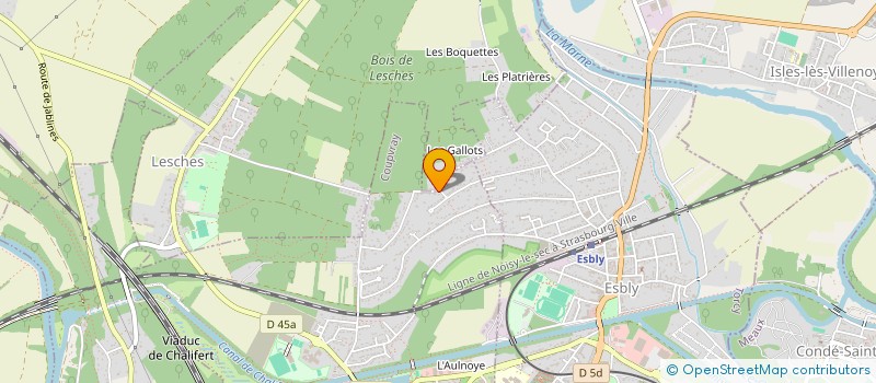 localisation de l'entreprise MADAME KIMYA MABEKA ALONI  COUPVRAY