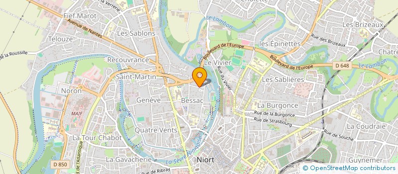 localisation de l'entreprise MADAME KINDA SCHEPERS à NIORT