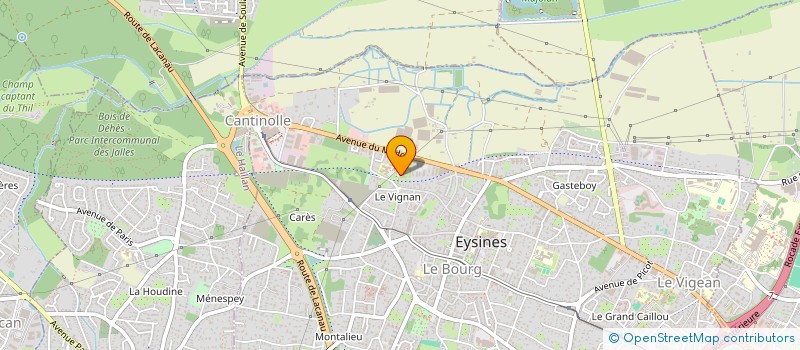 localisation de l'entreprise MADAME KINDZI METBACH  EYSINES