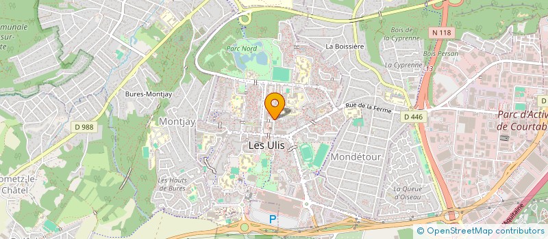 localisation de l'entreprise MADAME KINE NDIAYE à LES ULIS