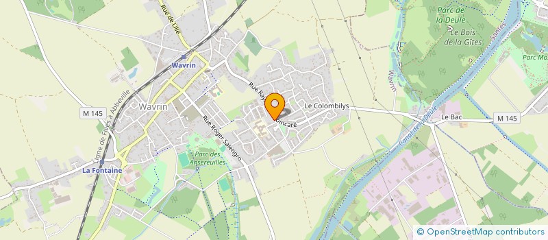 localisation de l'entreprise MADAME KINGA EWERTOWSKA  WAVRIN