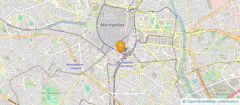 localisation de l'entreprise MADAME KINGA HAVASI à MONTPELLIER