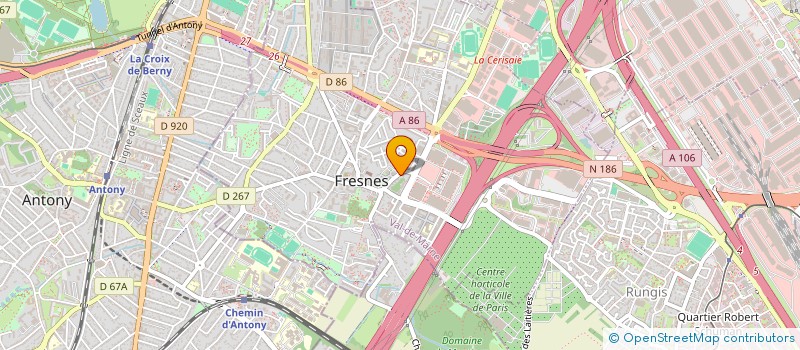 localisation de l'entreprise MADAME KINGA JENEI  FRESNES