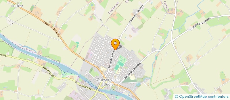 localisation de l'entreprise MADAME KINGA STEFANSKA  QUESNOY-SUR-DEULE