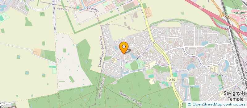 localisation de l'entreprise MADAME KINZY DORANGES  SAVIGNY-LE-TEMPLE