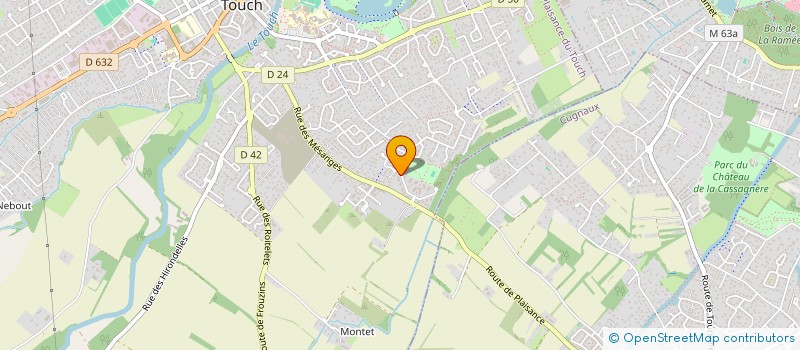 localisation de l'entreprise MADAME KIOMI MATONNIER  PLAISANCE-DU-TOUCH