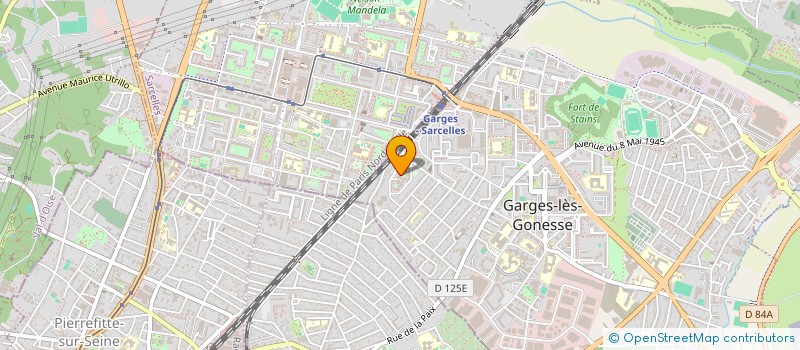 localisation de l'entreprise MADAME KIRAZ OZKESEN  GARGES-LES-GONESSE