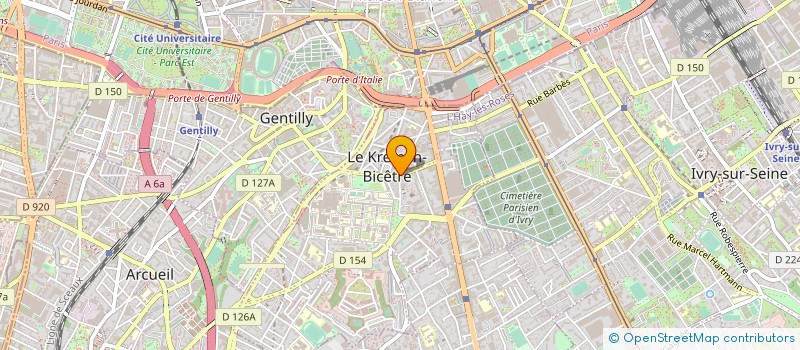 localisation de l'entreprise MADAME KIRBY BROWN à LE KREMLIN-BICETRE