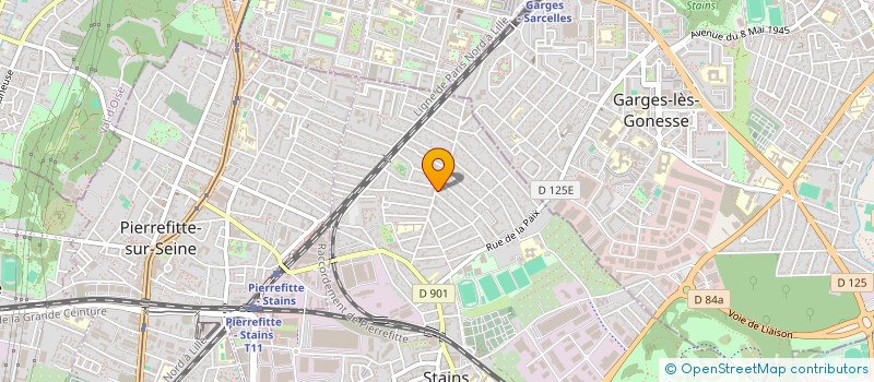 localisation de l'entreprise MADAME KIREN ABDUL RAUF à STAINS