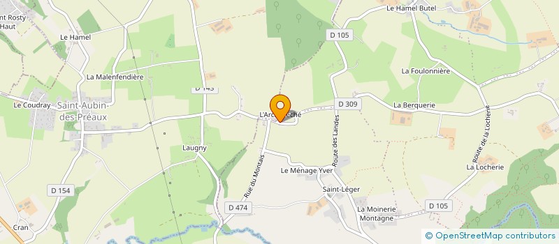 localisation de l'entreprise MADAME KIRSTEN NIELSEN à SAINT-JEAN-DES-CHAMPS