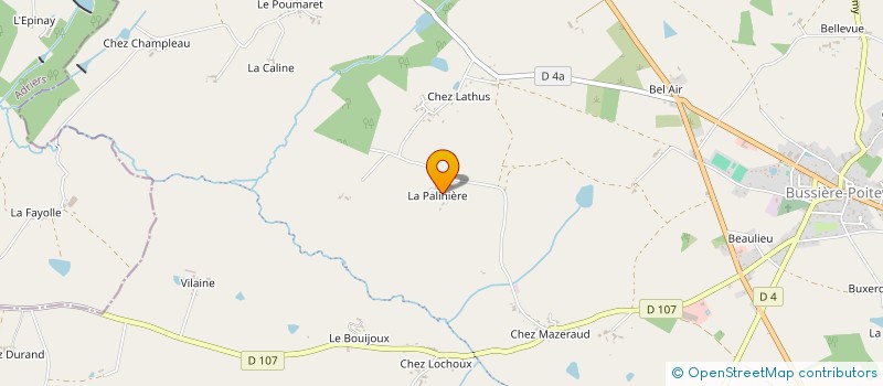 localisation de l'entreprise MADAME KIRSTI PROCTOR  VAL-D'OIRE-ET-GARTEMPE