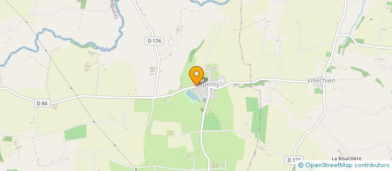 localisation de l'entreprise MADAME KIRSTY WING  SAINT-HILAIRE-DU-HARCOUET