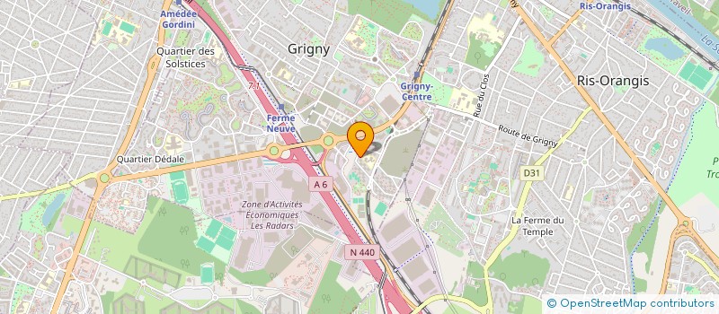 localisation de l'entreprise MADAME KIRUB SITTINIANE  GRIGNY