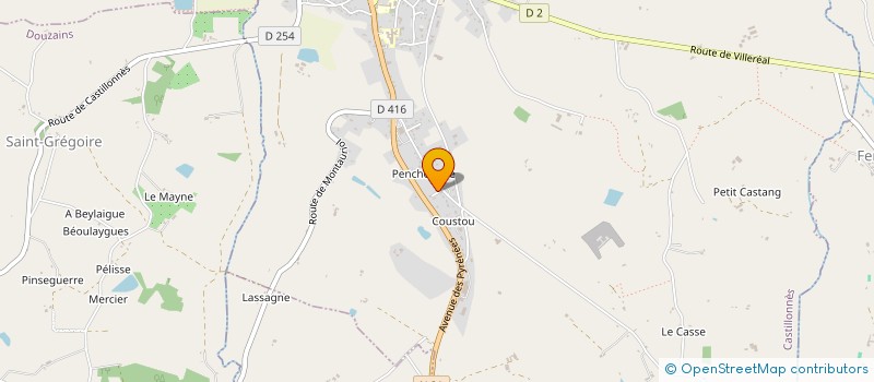 localisation de l'entreprise MADAME KITTIYA PRATHOUMTHONG  CASTILLONNES