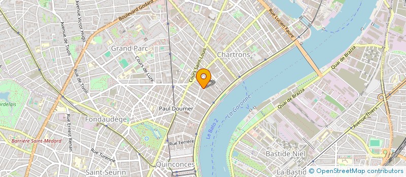 localisation de l'entreprise MADAME KITZIE SARAH GLOESS  BORDEAUX