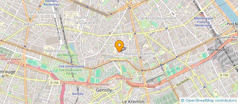 localisation de l'entreprise MADAME KIUN KIM  PARIS