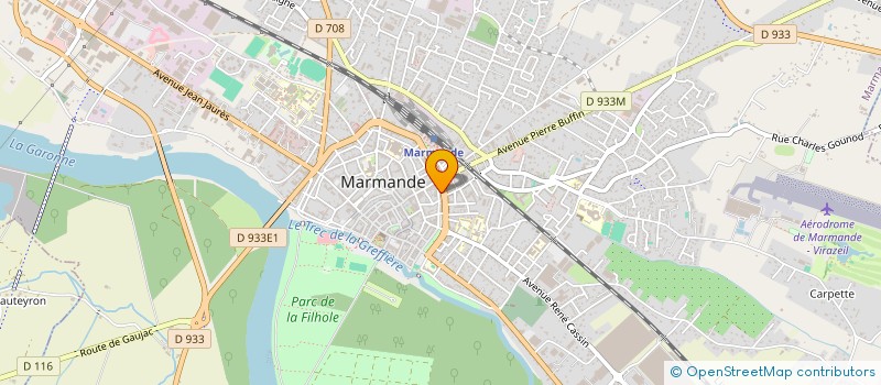 localisation de l'entreprise MADAME KLARA KISS  MARMANDE