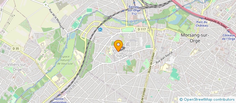 localisation de l'entreprise MADAME KLARA MITROVIC à VILLEMOISSON-SUR-ORGE