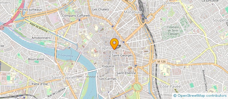 localisation de l'entreprise MADAME KLARA WEIGEL  TOULOUSE