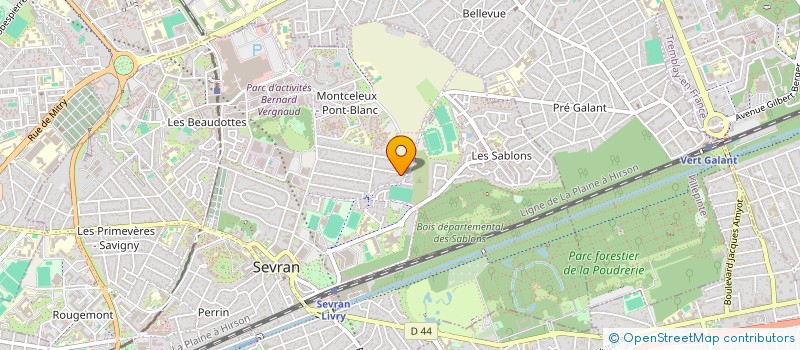 localisation de l'entreprise MADAME KLARA ZIEBA à SEVRAN