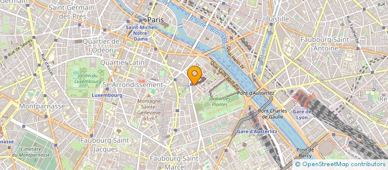 localisation de l'entreprise MADAME KLARISA GJONI à PARIS