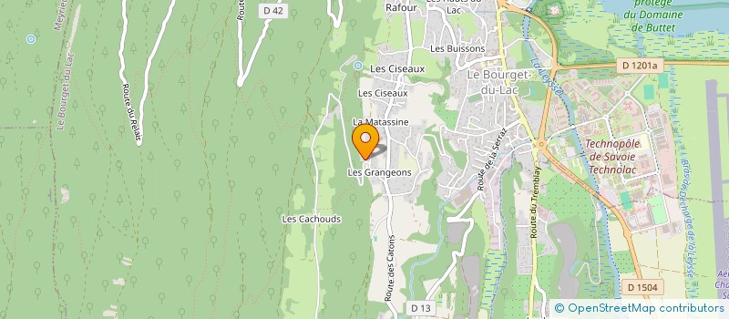 localisation de l'entreprise MADAME KLARISSE BERNARD  SAINT-MATHURIN