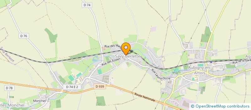 localisation de l'entreprise MADAME KLARISSE SPOREA  SAVY-BERLETTE