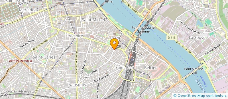 localisation de l'entreprise MADAME KLAUDIA ANTKOWIAK  BORDEAUX