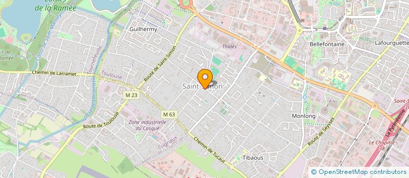 localisation de l'entreprise MADAME KLAUDIA CZEKAJ à TOULOUSE