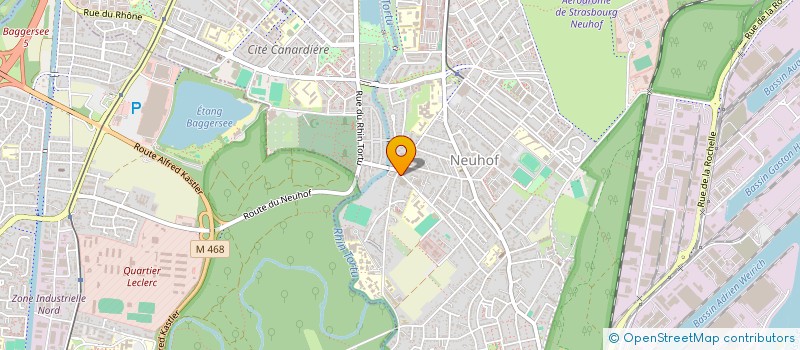 localisation de l'entreprise MADAME KLEIN STRAUB  STRASBOURG