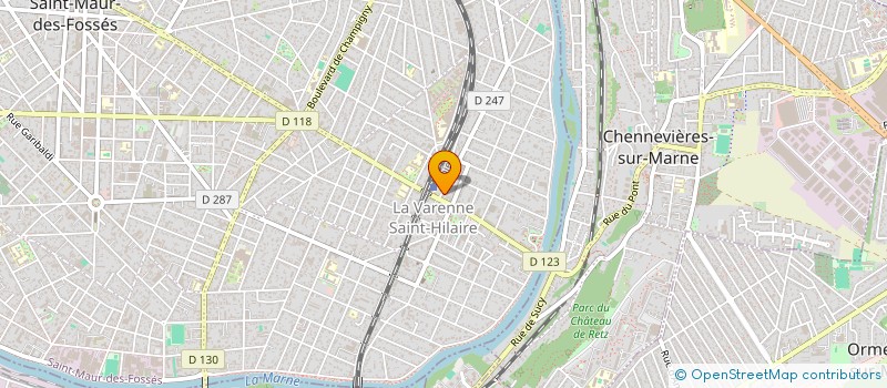 localisation de l'entreprise MADAME KLEISLY LEWIS à SAINT-MAUR-DES-FOSSES