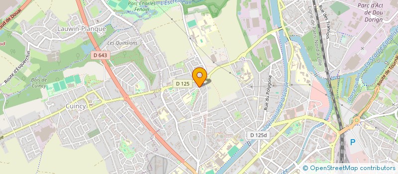 localisation de l'entreprise MADAME KLEISSE FINICELLE à DOUAI